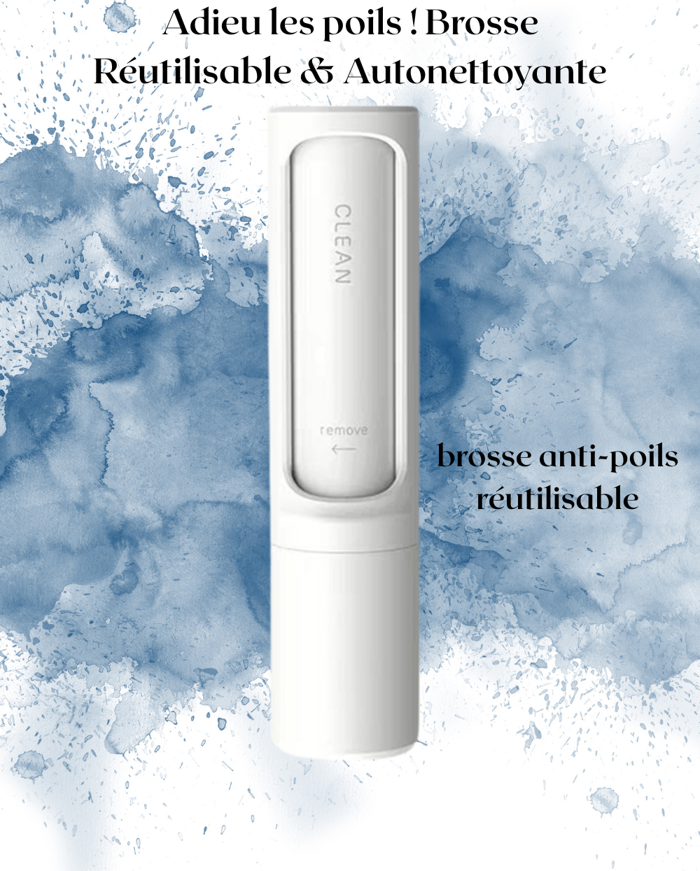 Brosse Magique Anti-Poils Réutilisable